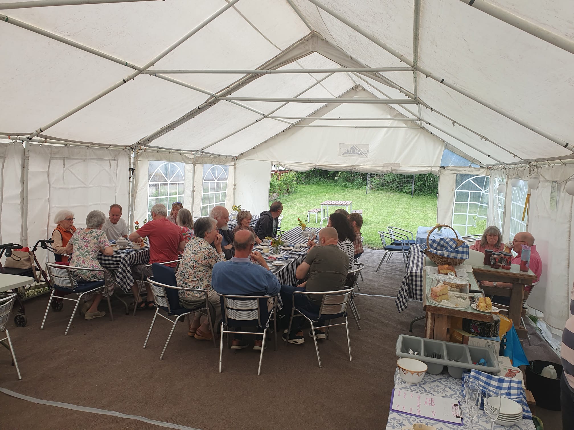 Cream Teas run by Sarah and her team
